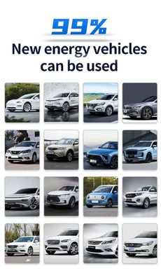 8-32A Chargeur réglable pour véhicules électriques GBT Type1 Type2 3,5 kW 7 kW 11 kW 22 kW pour la portabilité des véhicules électriques