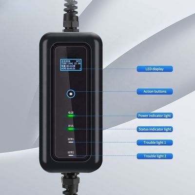 3.5KW-22KW Chargeur électrique portable pour station d'accueil Voltage de sortie 110-380V Chargeur de voiture