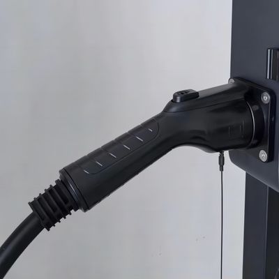 Chargeur noir 32A 7kw Type 2 pile de recharge pour véhicule 21kw Chargeur de voiture EV à connecteur unique